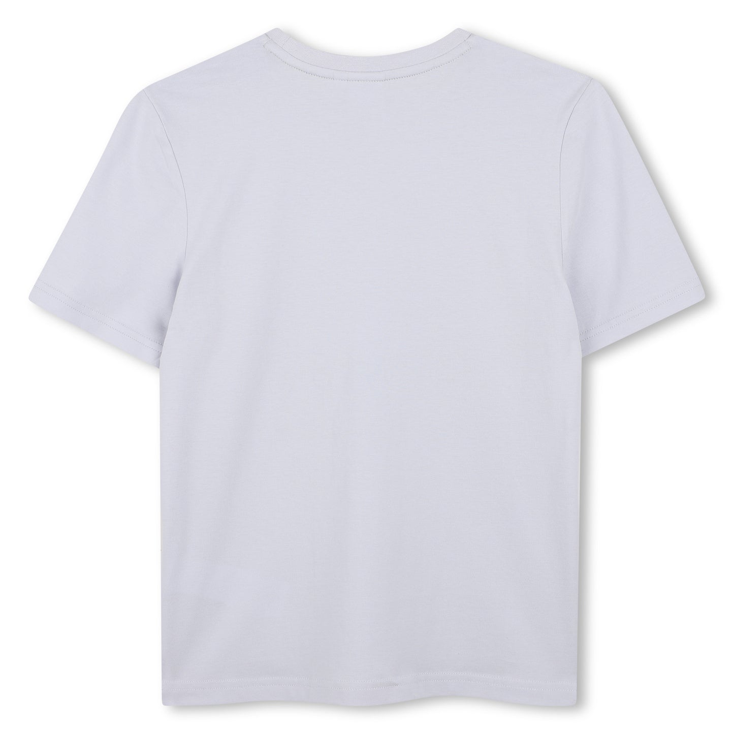 BOSS BOYS PALE BLUE REPEAT LOGO T SHIRT J52982