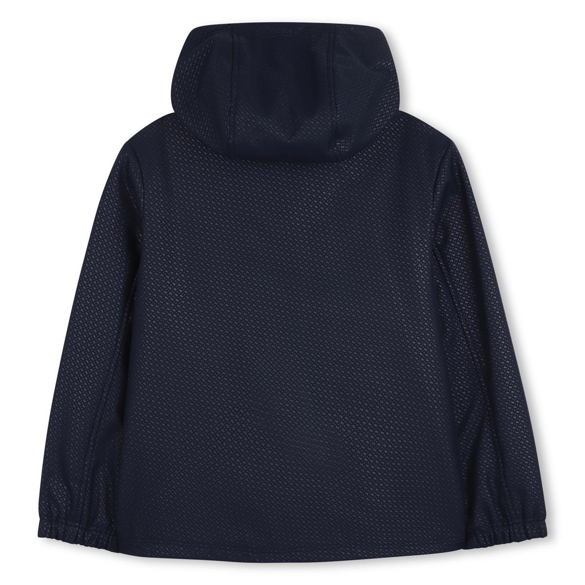 BOSS BOYS NAVY HOODED WINDBREAKER J52997
