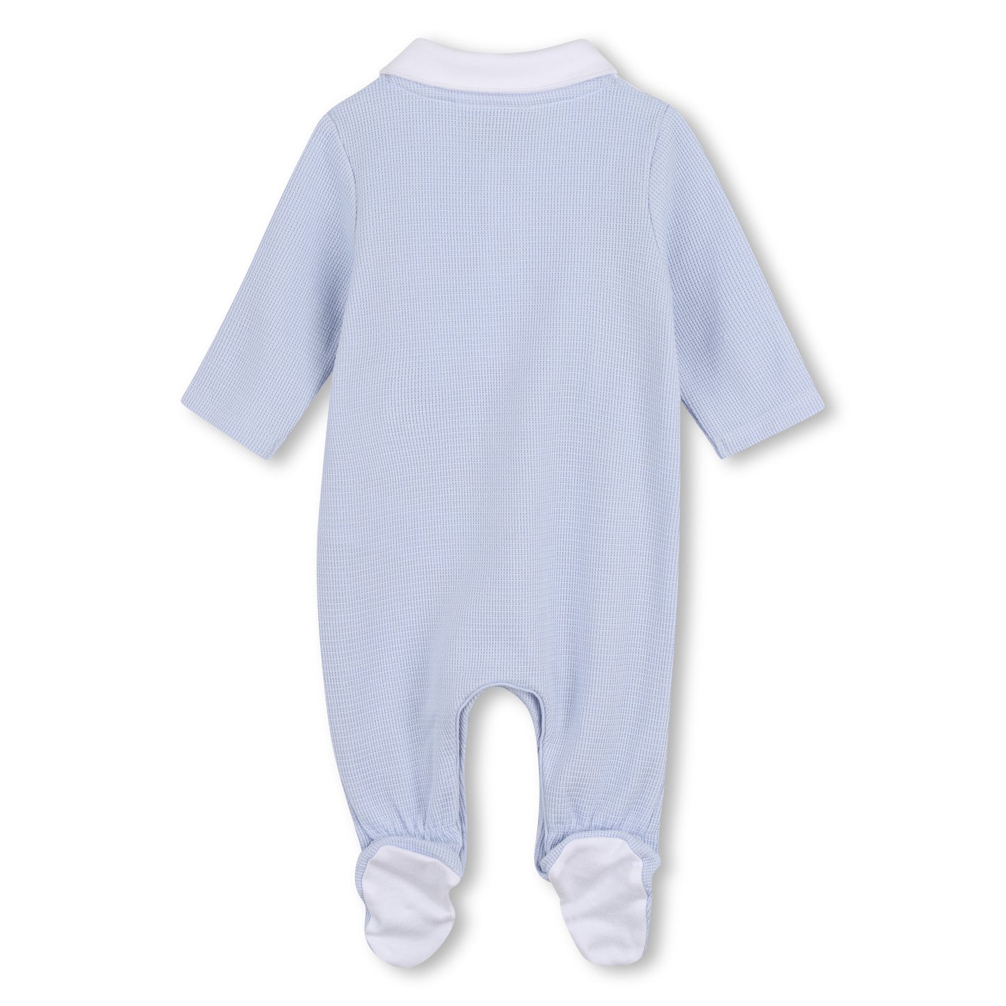 BOSS BABY BOY PALE BLUE BABYGROW J53040