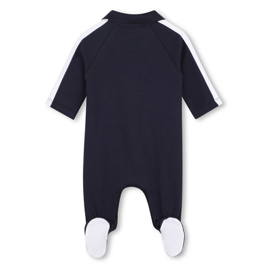 BOSS BABY BOY NAVY BABYGROW J53041