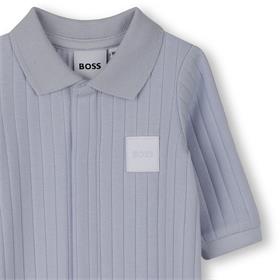 BOSS BABY PALE BLUE GIFT BOX BABYGROW + HAT J53044