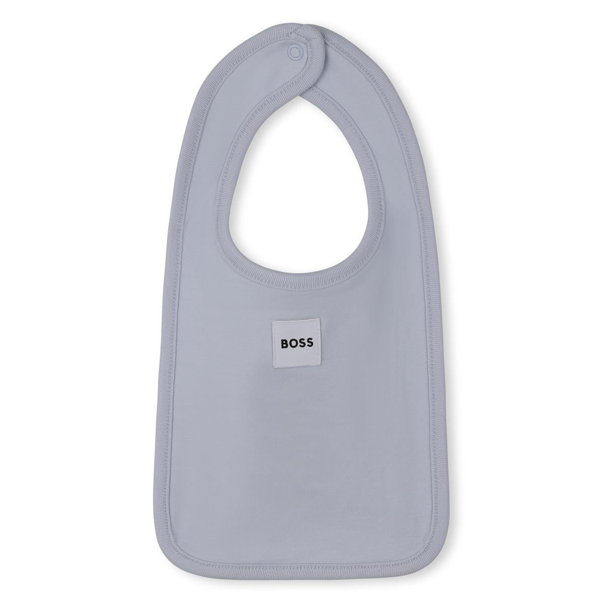 BOSS BABY PALE BLUE GIFT BOX BABYGROW + HAT J53044