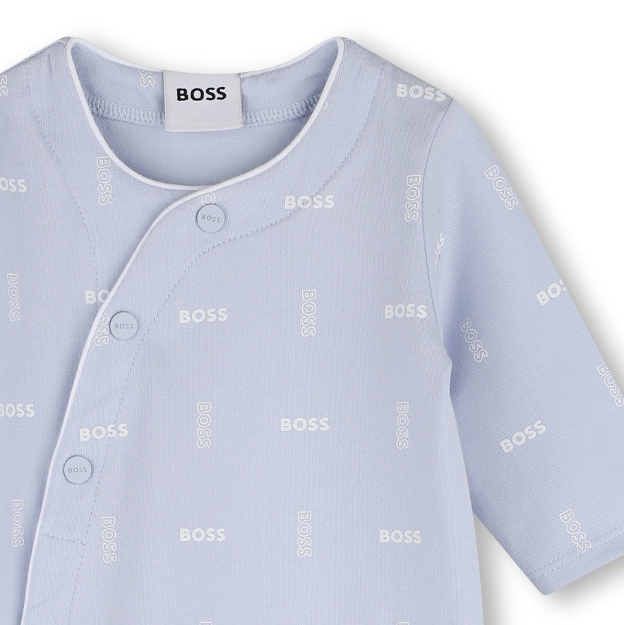 BOSS BABY PALE BLUE 3PCE GIFT SET J53045