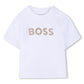 BOSS BABY BOY STONE T SHIRT & SHORTS SET J53048