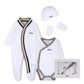 BOSS BABY WHITE ALL IN ONE GIFT SET J53055