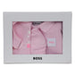 BOSS BABY GIRL PINK 3 PCE SET J53060