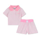 BOSS BABY/TODDLER GIRL PINK 2 PCE SET J53062