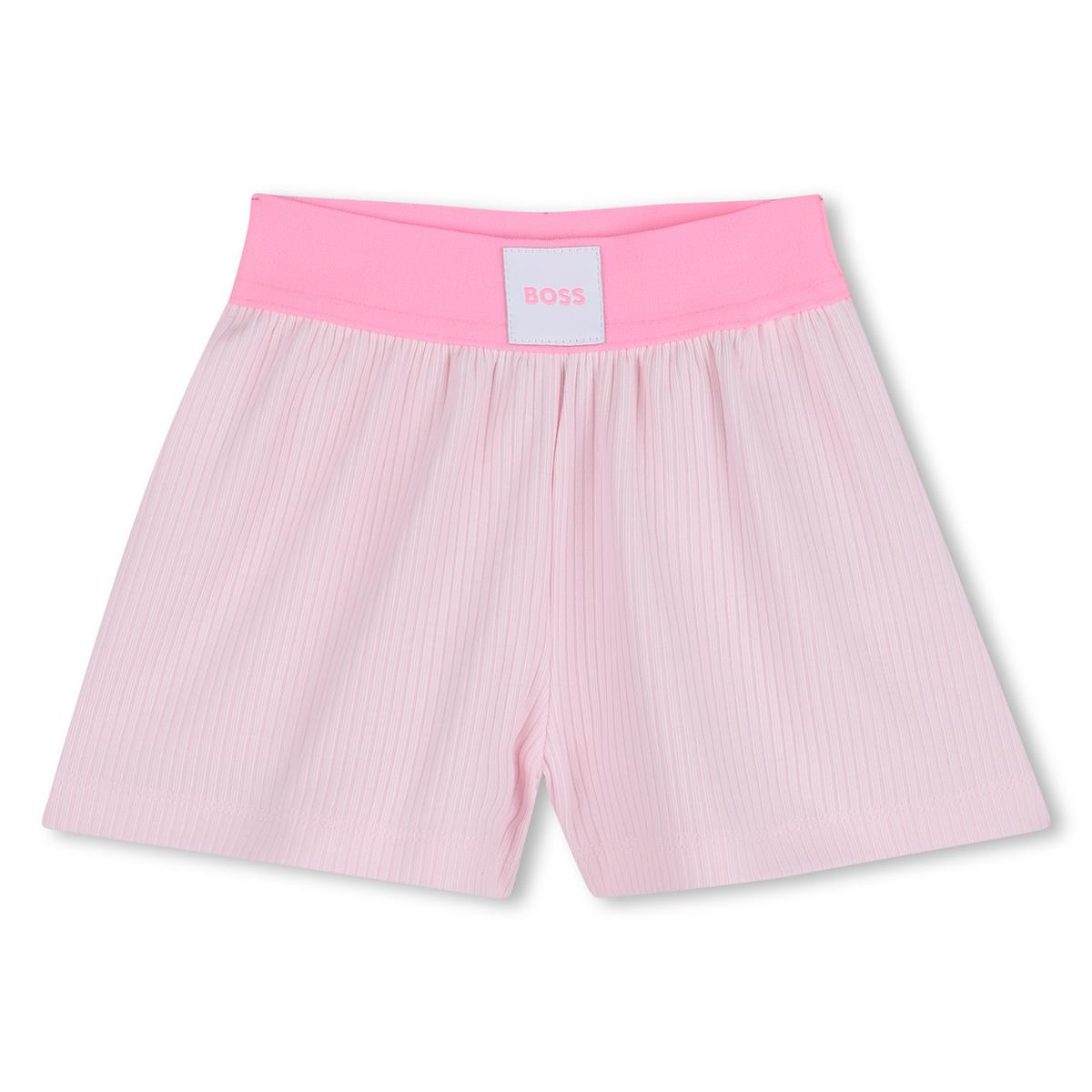 BOSS BABY/TODDLER GIRL PINK 2 PCE SET J53062