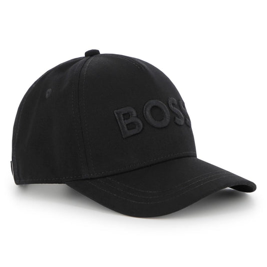 BOSS BOYS BLACK BASEBALL CAP J53167