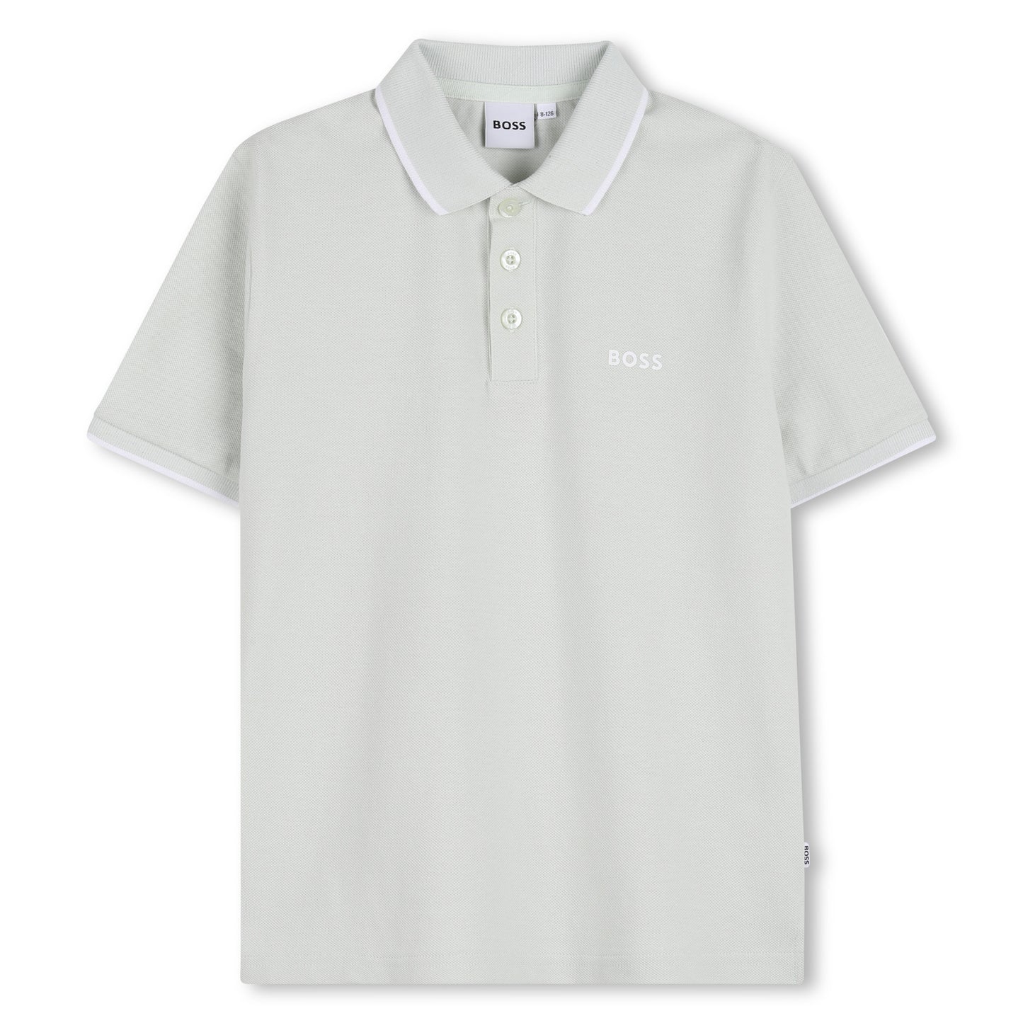 BOSS BOYS SPROUT GREEN POLO SHIRT J53169
