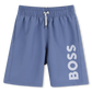 BOSS BOYS LAVENDER BLUE SWIM SHORTS J53171