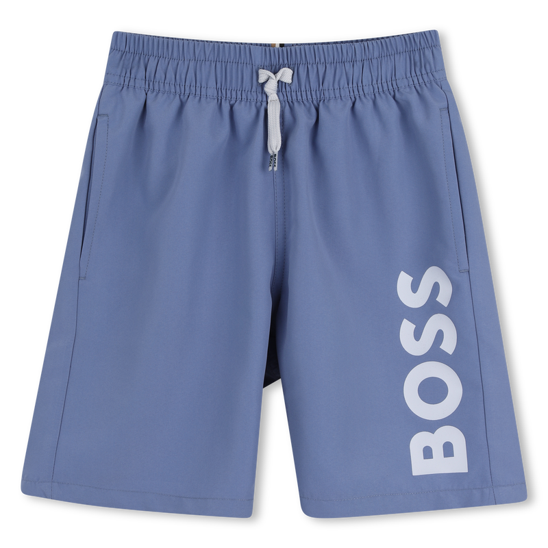 BOSS BOYS LAVENDER BLUE SWIM SHORTS J53171