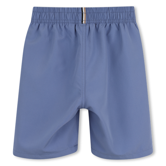 BOSS BOYS LAVENDER BLUE SWIM SHORTS J53171