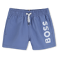 BOSS BABY/TODDLER LAVENDER BLUE SWIM SHORTS J53172