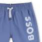 BOSS BABY/TODDLER LAVENDER BLUE SWIM SHORTS J53172