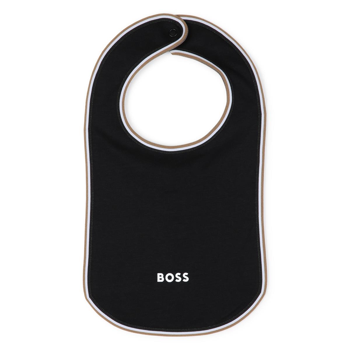 BOSS NB BLACK BABY BOY 3PC SET +GIFT BOX J53292