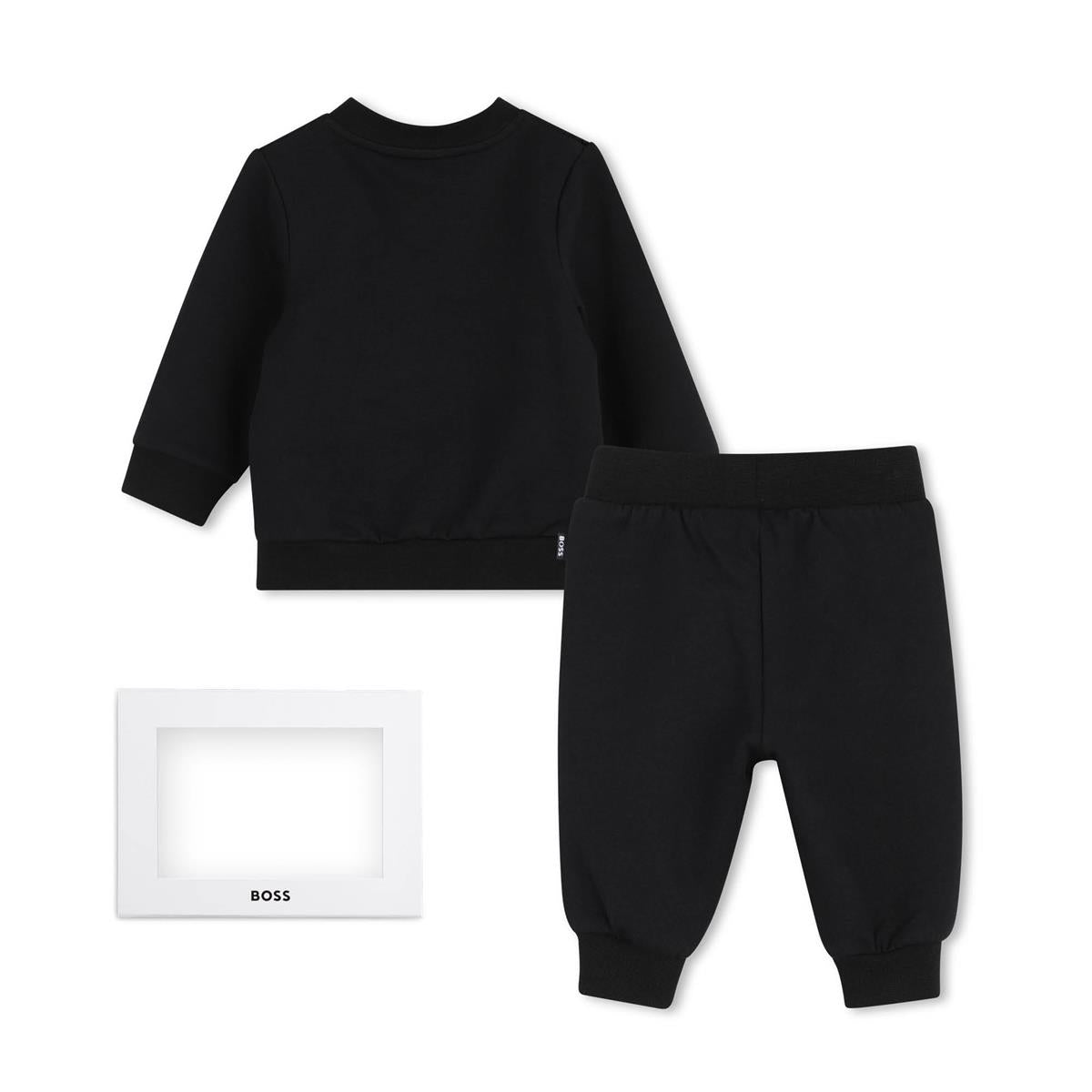 BOSS BABY/TODDLER BLACK 2PCE GIFT SET J55308