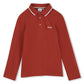 BOSS BOYS CRIMSON RED POLO SHIRT J53376