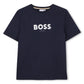 BOSS BOYS NAVY T SHIRT J53404