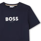 BOSS BOYS NAVY T SHIRT J53404