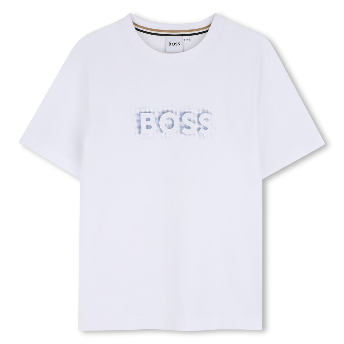 BOSS BOYS WHITE T SHIRT J53405