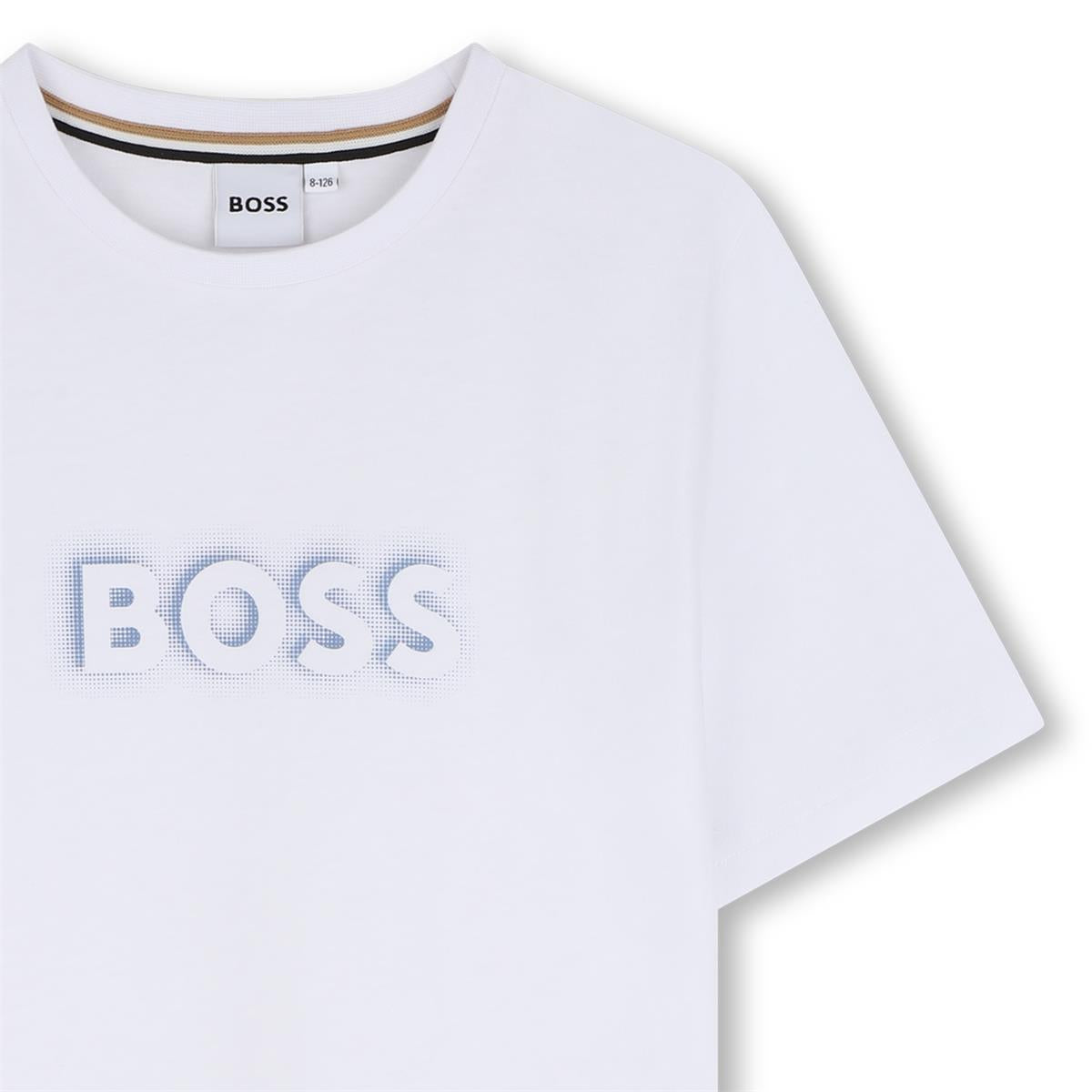 BOSS BOYS WHITE T SHIRT J53405