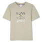 BOSS BOYS ELM REPEAT LOGO T SHIRT J53410