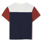BOSS BOYS NAVY/RED T SHIRT J53422
