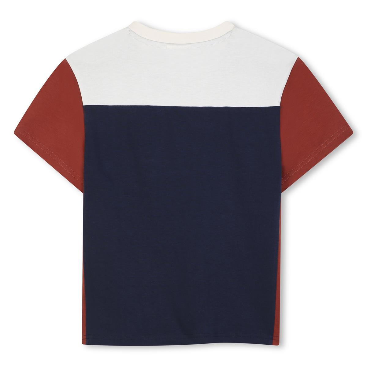 BOSS BOYS NAVY/RED T SHIRT J53422