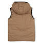 BOSS BOY BEIGE REVERSIBLE BODY WARMER/GILET J53436