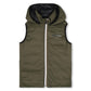 BOSS BOY OLIVE GREEN BODY WARMER/GILET J53436