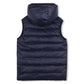 BOSS BOY NAVY REVERSIBLE BODY WARMER/GILET J53436