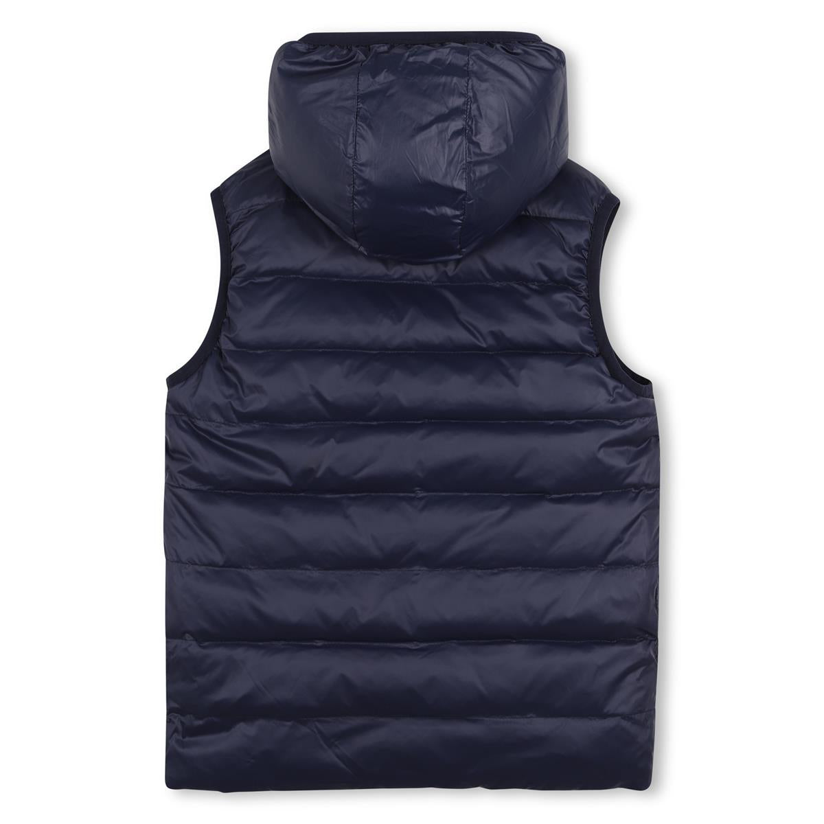BOSS BOY NAVY REVERSIBLE BODY WARMER/GILET J53436