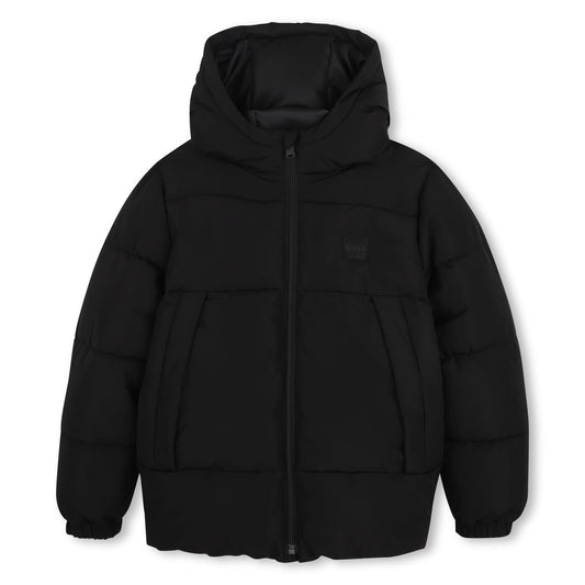 BOSS BOY BLACK PUFFER JACKET J53437
