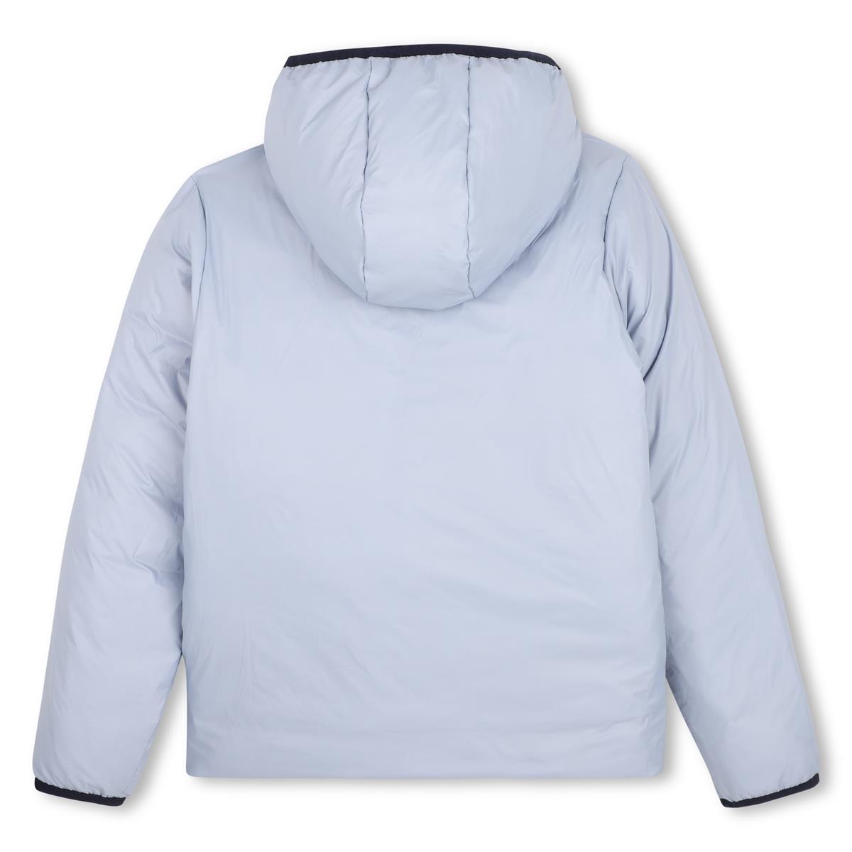 BOSS BOY NAVY/PALE BLUE REVERSIBLE PUFFER JACKET J53439