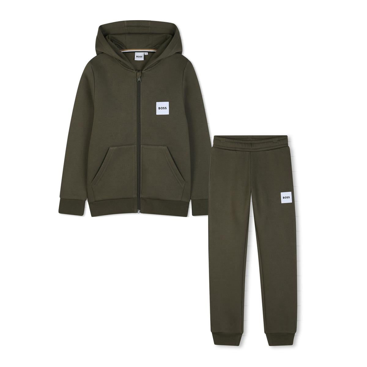 BOSS BOY OLIVE TRACKSUIT J53442