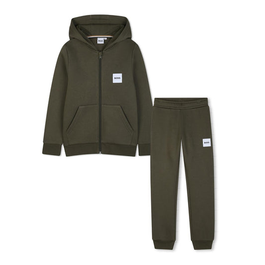 BOSS BOY OLIVE TRACKSUIT J53442