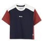 BOSS BABY/TODDLER BOY NAVY/RED T SHIRT J53483