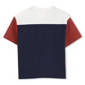 BOSS BABY/TODDLER BOY NAVY/RED T SHIRT J53483