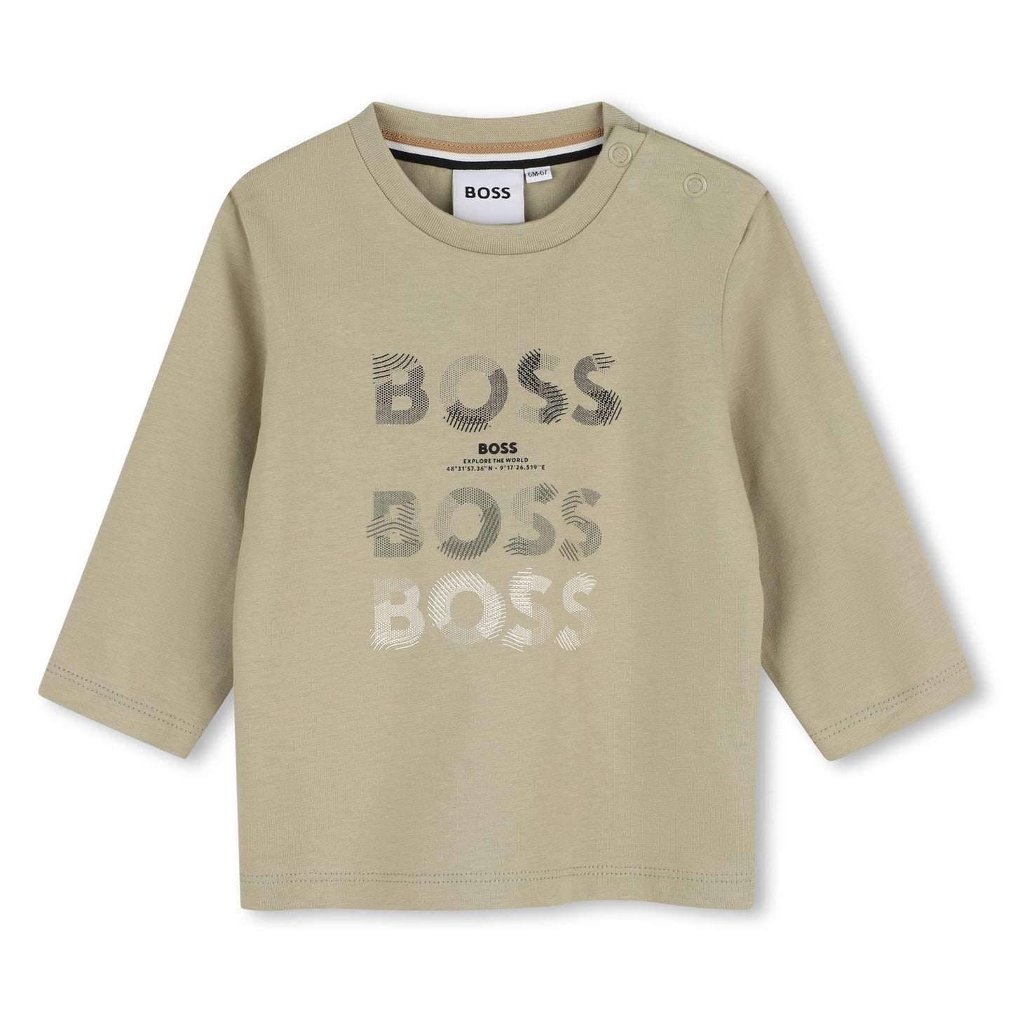 BOSS BABY BOY/TODDLER ELM L/S T SHIRT J53497