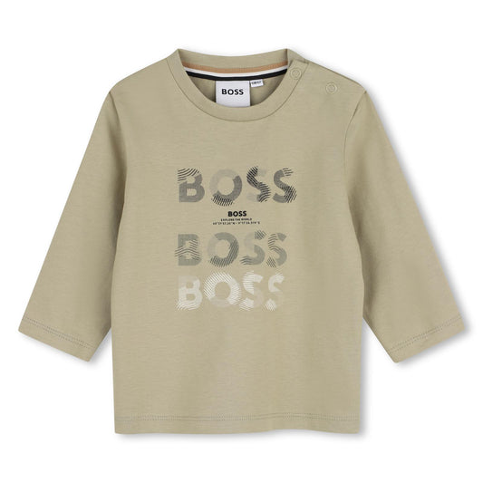 BOSS BABY BOY/TODDLER ELM L/S T SHIRT J53497
