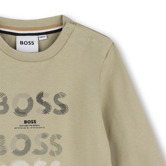 BOSS BABY BOY/TODDLER ELM L/S T SHIRT J53497