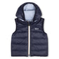 BOSS BABY/TODDLER BLUE REVERSIBLE BODYWARMER/GILET J53506