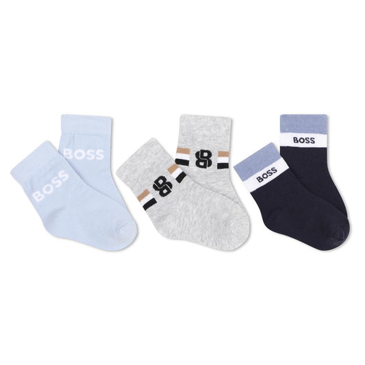 BOSS BABY BOY/TODDLER PK3 SOCKS J53578