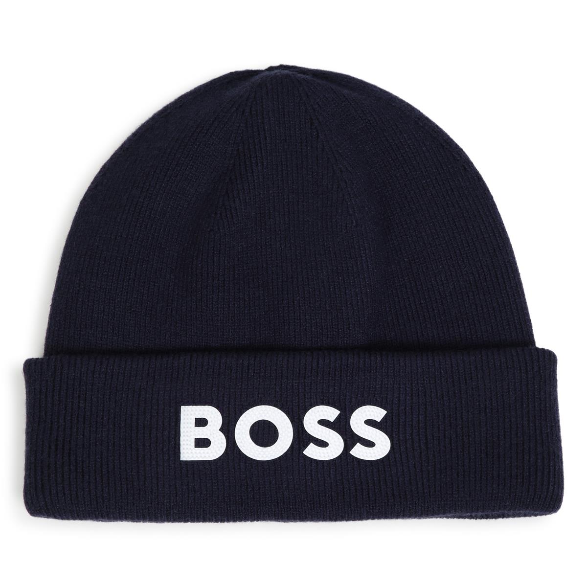 BOSS BOYS NAVY PULL ON HAT J53584