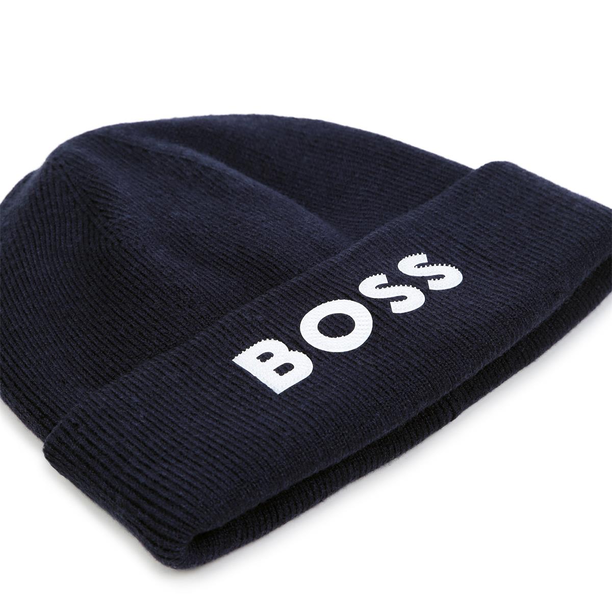 BOSS BOYS NAVY PULL ON HAT J53584