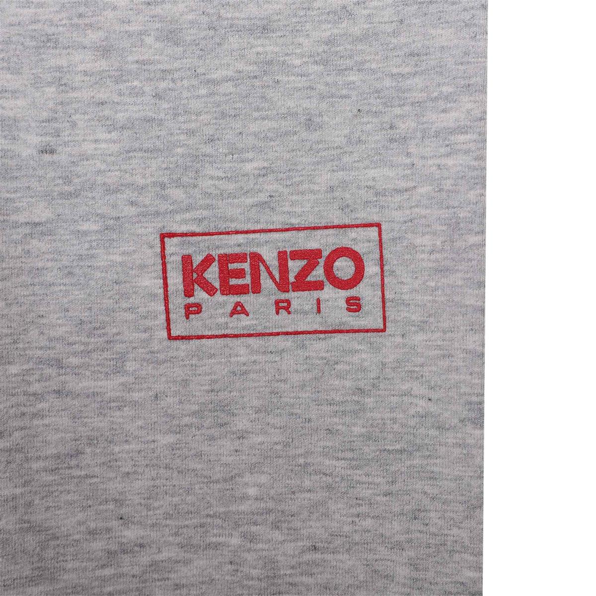 KENZO Kids Girls Grey Logo Sweatshirt & Leggings Set