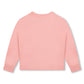 KENZO Kids Girls Pink Logo Sweatshirt