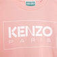 KENZO Kids Girls Pink Logo Sweatshirt