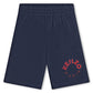 KENZO BOYS NAVY BERMUDA SHORTS